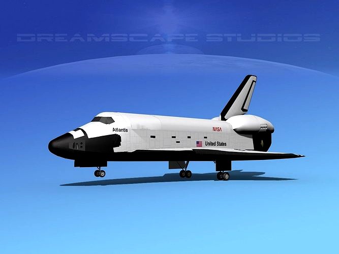 STS Shuttle Atlantis Landing MP 2-3