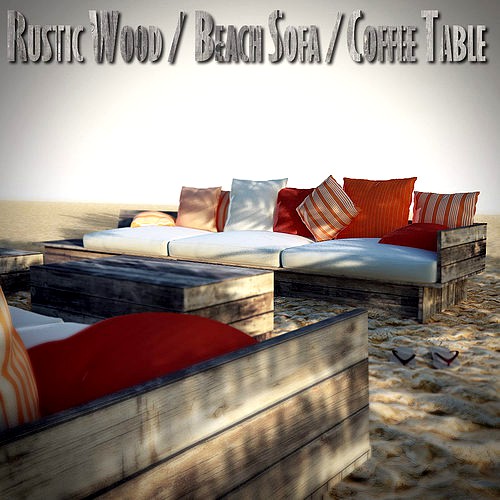 Rustic Wood Beach Furniture