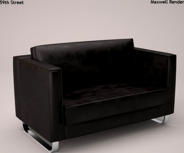 59th Street Sofa 3D Model