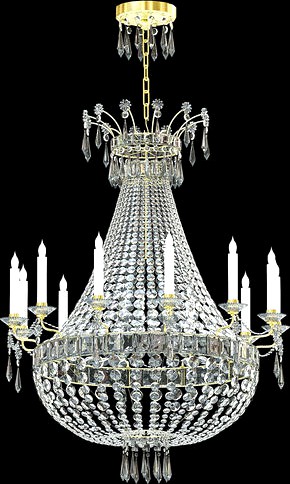 Ralph Lauren EVALINA CHANDELIER IN BUTLERS SILVER