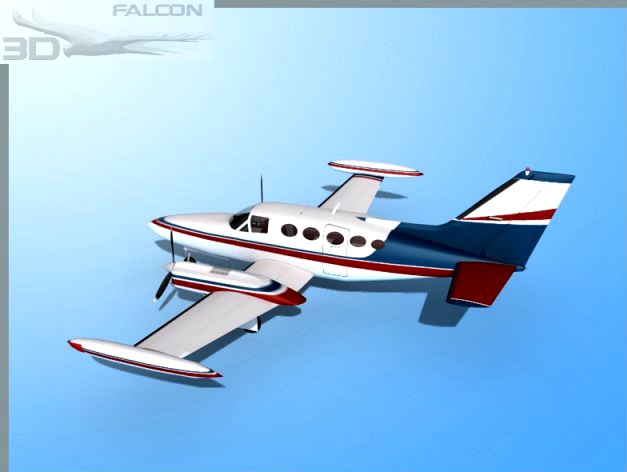 Falcon3D C414 Chancellor F09 3D Model