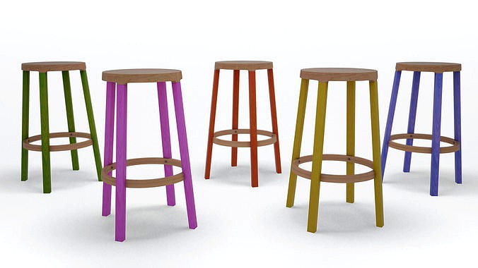 Step high stool by Established and Sons