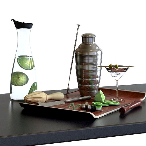 Cocktail Set - KITCHEN KRAFT Luxe Lounge Shaker