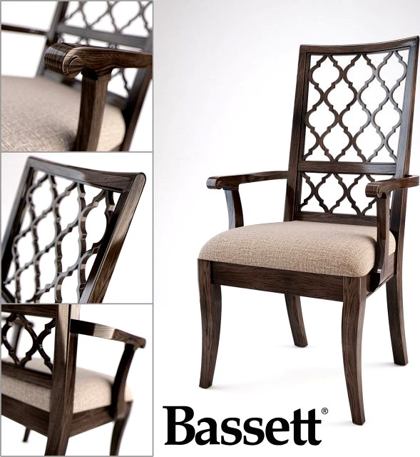 Bassett Emporium Arm Chair 3D Model