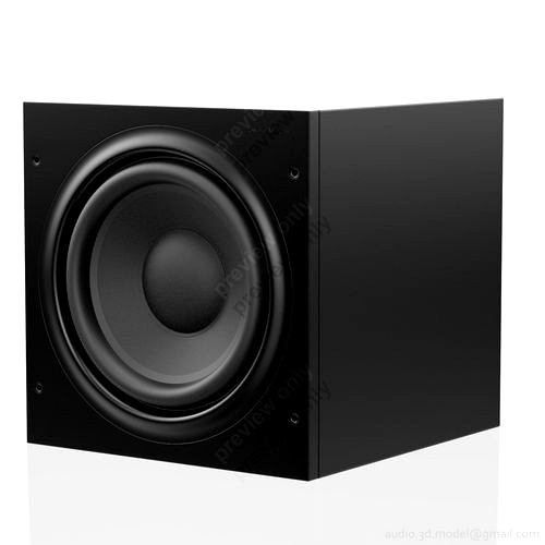 Bowers and Wilkins ASW 610 Black
