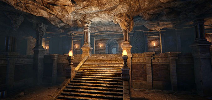Modular Dungeon Catacombs - Mobile