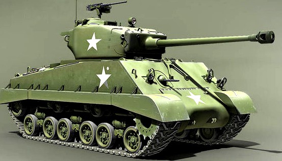 Sherman M4A3E8 76 HVSS  the Easy Eight USA 1944