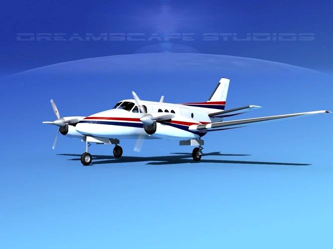 Beechcraft King Air C100 V08