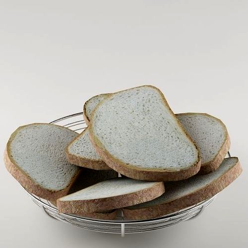 Basket  bread 01