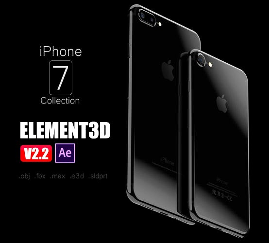 iPhone 7 Collection - Element3D