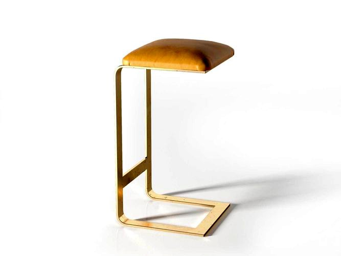 Brass Bar Stool