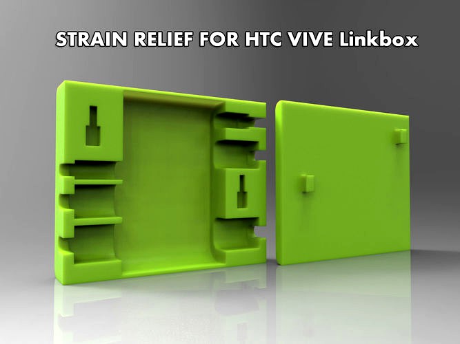 HTC VIVE Linkbox Strain relief  | 3D