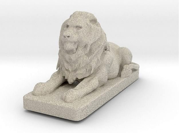 Lion Sculpture | 3D