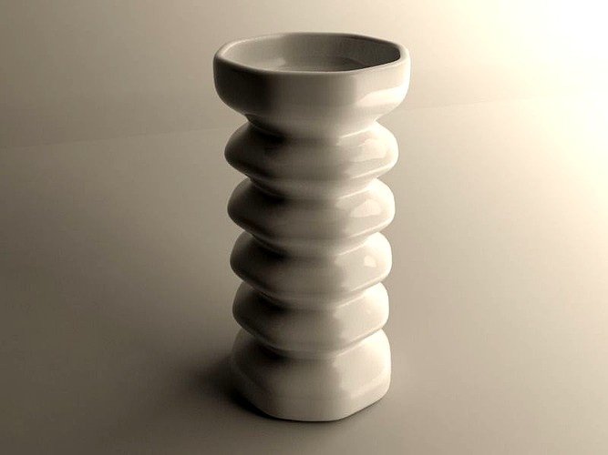 Modern vase | 3D