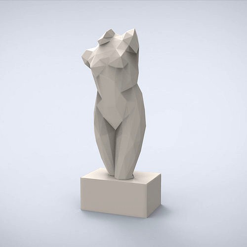 Printable Esquiline Venus lowpoly Style  | 3D