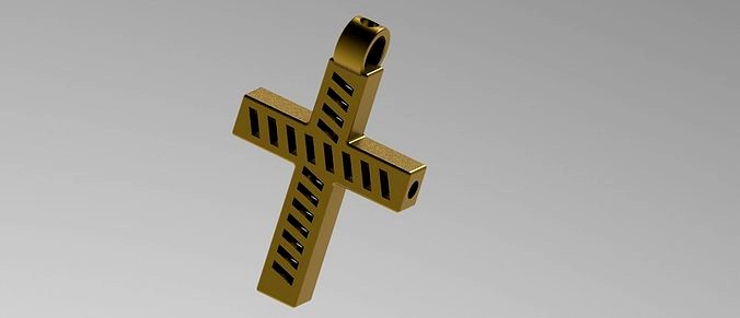 Pendant Cross | 3D