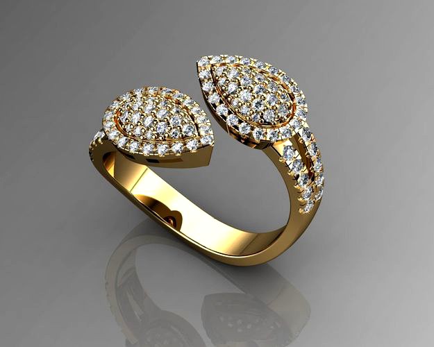 Pear Ring | 3D