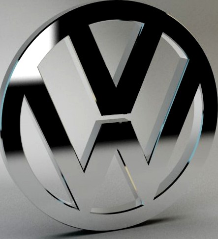 Logo vw 3D Model