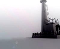 Environment Building Light House Small