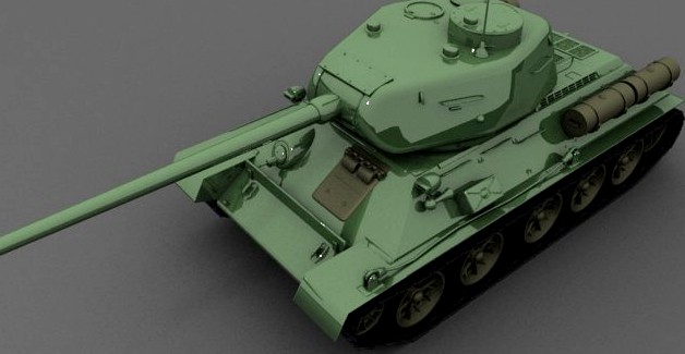 T34 3D Model