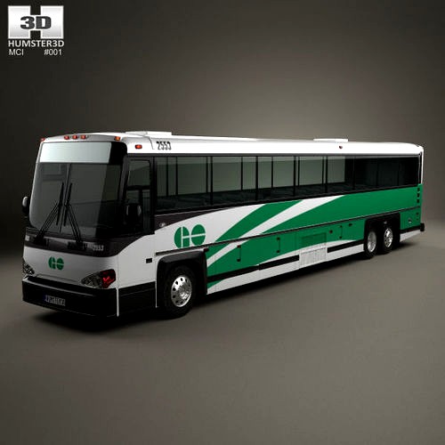 MCI D4500 CT Transit bus 2008