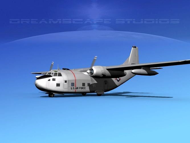 Fairchild C-123B Provider USAF 1