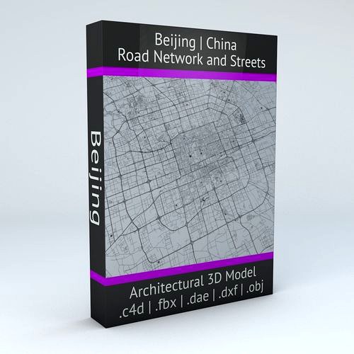 Beijing Road Network and Streets