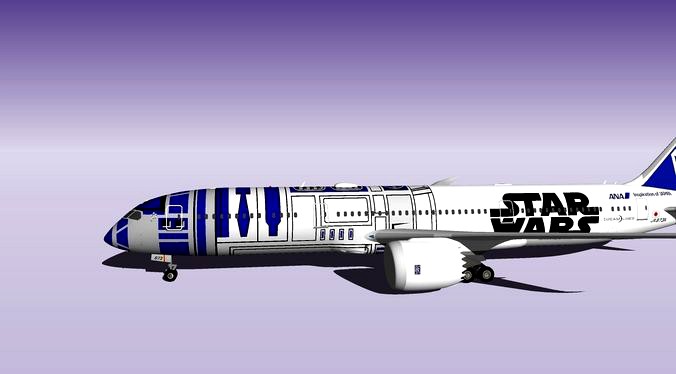 Boeing 787-9 Starwars