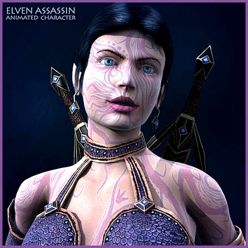 Elven Assassin Light Version