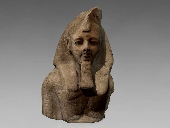 Egyptian stone bust