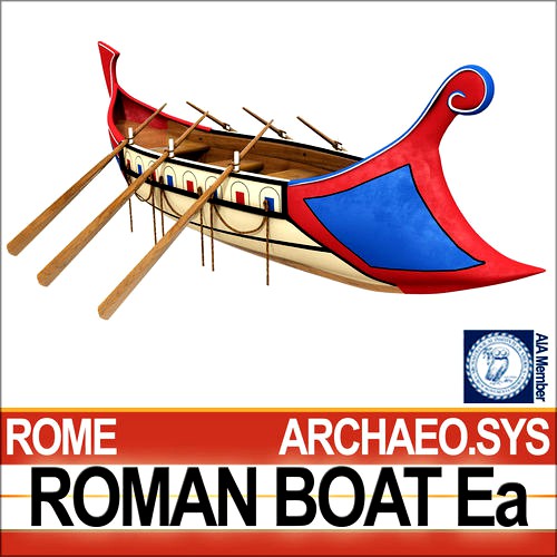 Ancient Roman Boat Ea