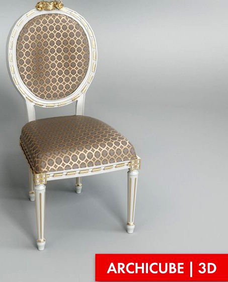 Classic Chair 002 3D Model