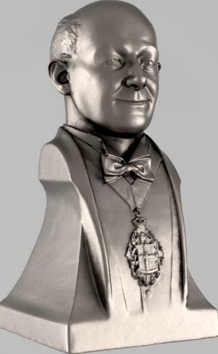 A bust of Mayor 3D Model