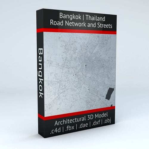 Bangkok Road Network and Streets