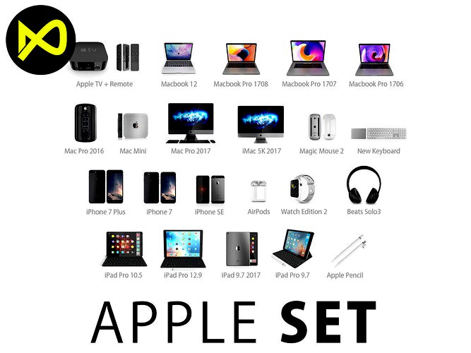 Apple Complete Set 2017