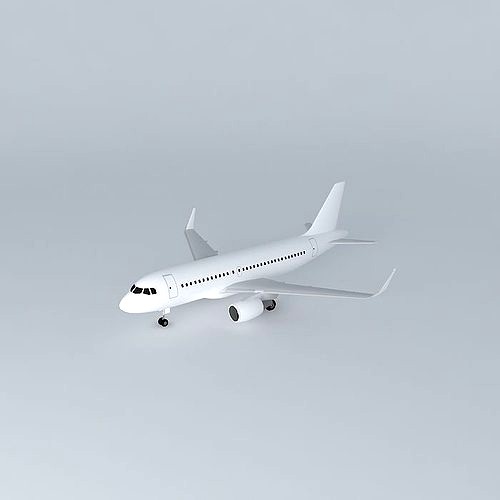 Template Airbus A319 100 Sharklets v.2