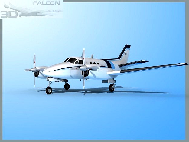 Falcon3D E90 King Air F10