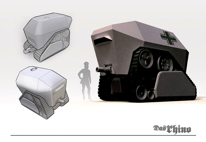 WWII German Concept Tank