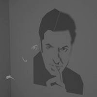 Jeff Goldblum wall shadow
