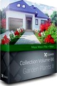 Volume 66 (Maya): GARDEN PLANTS II - CGAxis 3D Models