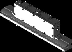 Explosion Proof Low Profile Linear LED light - 3500 Lumens - Class 1 Div 1 - Pendant Mounted