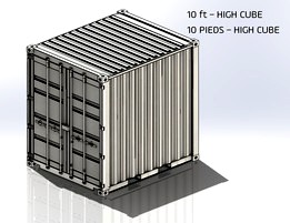 10 ft High Cube Container