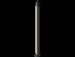 450 Watt Pneumatic Light Tower - Extends to 18 Feet - Three 150W High Output LED Light Heads