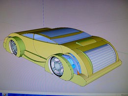 The unique future electric car system design