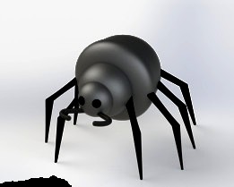 black spider