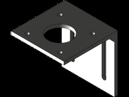 L Bracket for NEMA 17 Stepper Motor