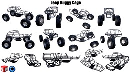 Jeep Buggy Cage