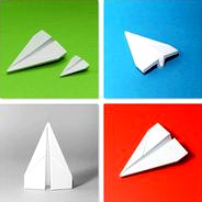 Iconic Paper Plane (Stratomaker)