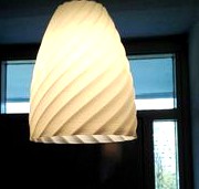 Rotation folded lamp shade