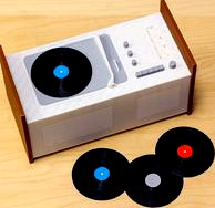 Multi-Color Record Player